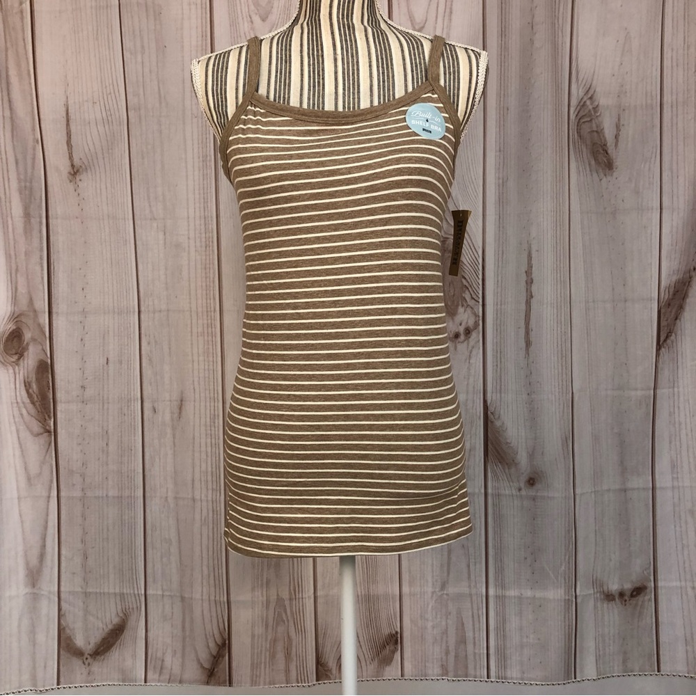 Duluth No-Yank Shelf Bra Cami Tank Top Size Small